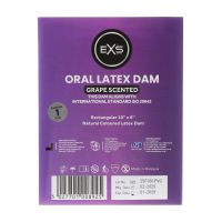 EXS Oral Dam smak winogron lateks arkusz