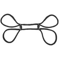 Doc Johnson Black Cotton Cuffs, Slip-Ring Wrist or Ankle, picture 5