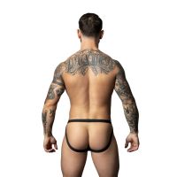 Male Power rot und schwarzer heißer Netz-Jock, Bild 4