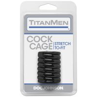 Doc Johnson Cockcage Rzeźbiony Rękaw Penisa Czarny, zdjęcie 2
