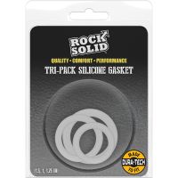 Doc Johnson Cockrings Tri-Pack Gasket Transparente Fino, imagem 2