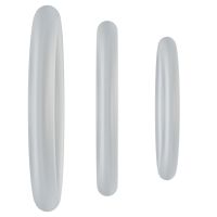 Doc Johnson Cockrings Tri-Pack Gasket Transparente Fino, imagem 6