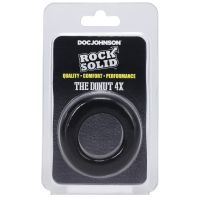 Doc Johnson Donut 4X Black TPE Large Cock Ring, picture 2
