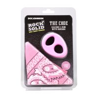 Doc Johnson The Code Silikon-Penisring mit rosa Bandana, Bild 2