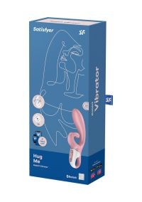 Satisfyer Hug Me Rabbit-Vibrator mit Zungen-Tip-Stimulator, Rosa, Bild 2