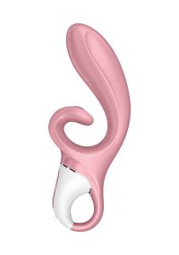 Satisfyer Hug Me Rabbit-Vibrator mit Zungen-Tip-Stimulator, Rosa, Bild 5