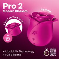 Satisfyer Pro 2 Modern Blossom Air-Pulse Liquid Air, immagine 5