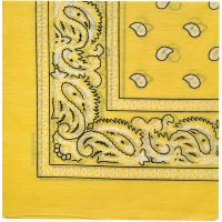 Bandana hanky drapeau jaune Prowler Red