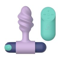 Totally For U Twister Dualfunktion Plug mit Entfernbar Vibrator