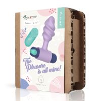 Totally For U Twister Dualfunktion Plug mit Entfernbar Vibrator, Bild 2