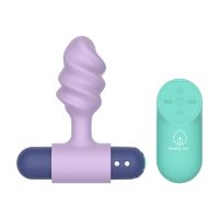 Totally For U Twister Dualfunktion Plug mit Entfernbar Vibrator, Bild 6