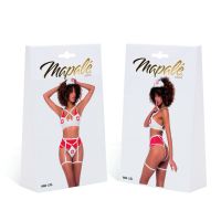 Mapalé Costume infirmière avec tanga dentelle et jarretelles, photo 2