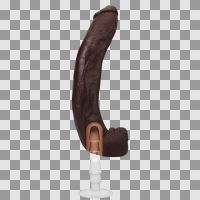 Doc Johnson Dredd Chocolate 34cm Extremo Dildo, imagem 3