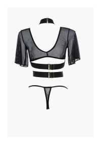Allure Dreamer Corset z Przezroczystym Topem i Thong, zdjęcie 5