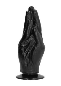 All Black gode fist ouverture 21 cm PVC large, photo 3