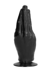 All Black gode fist ouverture 21 cm PVC large, photo 4