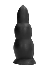 All Black Graduierter Analplug Intense 23cm