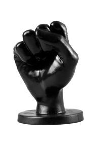 All Black Fisting-dildo aloittelijoille, 14 cm