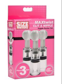 XR Brands Twisted Triplets cylindres succion twist, photo 2