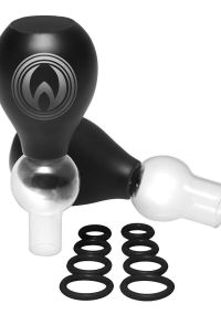 XR Brands Pyramid Nipple Pump with O-Rings