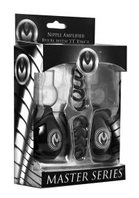 XR Brands Pyramid Nipple Pump with O-Rings, picture 2