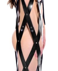 XR klatka bondage z pasów skórzanych, zdjęcie 2
