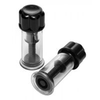 XR Brands Black Max Twist-Control Vibrating Nipple Suckers, picture 3