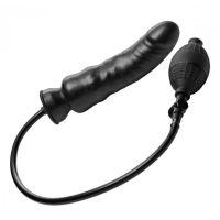 XR Brands Renegade aufblasbarer Dildo gekrümmter Silikon, Bild 3