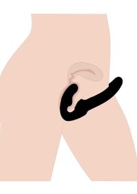 XR Brands Revolver Dildo Strapless G-Spot, Curvo, Texturizado, À Prova de Água, imagem 4