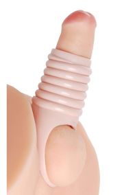 XR Brands Really Spacious Ribbed Thick Penis Enlargement