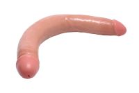 XR Brands kaksipäinen dildo 44 cm flesh tone, kuva 5