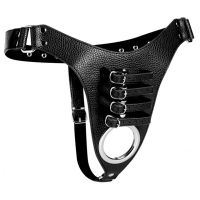 XR Brands Keuschheits-Harness Ringe und Riemen