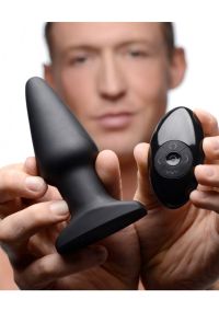 Korek analny XR Brands Model R obracający się rimming gładki zaostrzony, zdjęcie 5