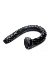 XR Brands Długie dildo spiralnie teksturowane, zdjęcie 5