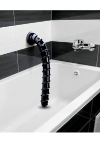 XR Brands Vertebral Snake musta dildo 46cm, kuva 3