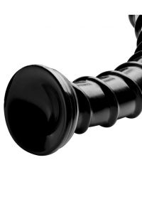 XR Brands Vertebral Snake musta dildo 46cm, kuva 4