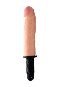 XR Brands Onslaught dildo XXL vibrador texturado, imagem 4