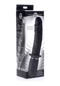 XR Brands Power Pounder, Wiederaufladbarer Vibrierender und Schubsender Dildo, Bild 2
