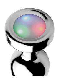 XR Brands Plug Metal Light Up Pequeno, imagem 3