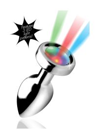 XR Brands Plug Metal Light Up Pequeno, imagem 4