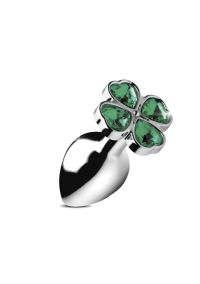 XR Brands Lucky Clover Metal Plug, Large