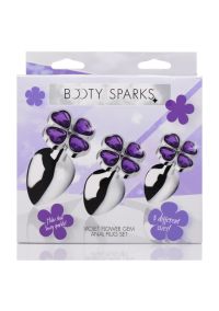 XR Brands Violet Flower aluminium pluggset, bild 2