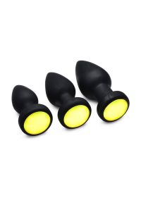 XR Brands Silikon LED Vibrator Plug Licht-Oben Small, Bild 5