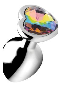 XR Brands Regenbogen Prisma Herz Buttplug