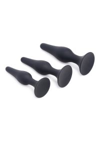 XR Brands Triple Spire Tapered Anal Trainer czarna
