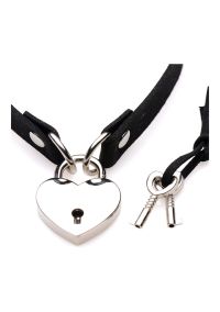XR Brands Heart Lock Choker, Obroża posiadania, zdjęcie 3