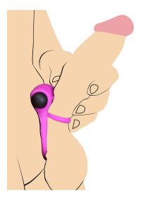 XR Brands Silicone Vibrating Cock Ring Remote Control, zdjęcie 4