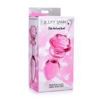 XR Brands Pink Rose lasiset anaalitappi, large, kuva 2
