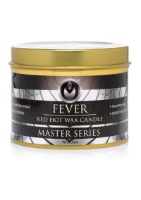 XR Brands Fever Paraffin Wax Play Candle, Red
