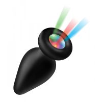 XR Brands Light Up Silicone Plug, Medium, picture 3